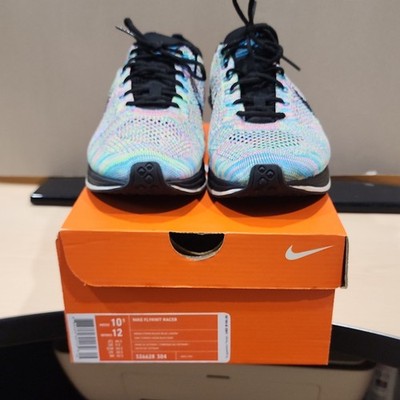 Nike Flyknit Racer 2015 Multicolor Knit Low Top Men's 526628-304