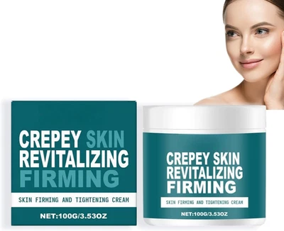 QINZIEN Crepe Be Gone Body Souffle,Crepey Skin Repair Treatment,Face Tightening Cream,An