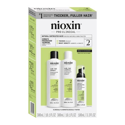 Nioxin System 2 Kit (300ml+300ml+100ml)