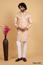 Indian Mens Designer Wedding Bollywood Wear Traditional Indo Western Dress India