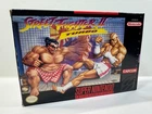 Street Fighter II: Turbo (Super Nintendo SNES 1993) Complete CIB CRISP MINTY BOX