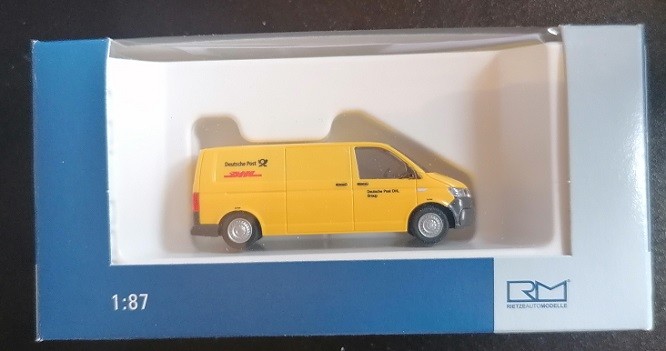 Rietze 53871 - 1/87 Volkswagen T6.1 German Post - DHL - New