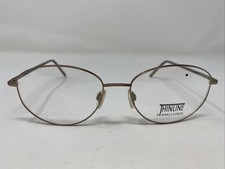 Fratelli Lozza Italy THINLINE TL-DE SAND 56-17-140 Brown Eyeglasses Frame UV48
