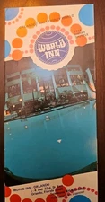 1978 World Inn Brochures Orlando Florida Disney World