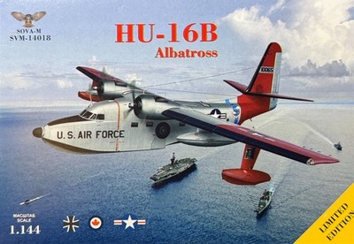 1/144 Flying Boat : Grumman HU-16B  Albatross [3 Options] #14018 : SOVA-M