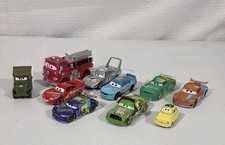 Disney Pixar Cars Racers Lot Of 10 Diecast Cars