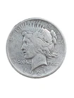 1921 Peace Silver Dollar$1 Philadelphia No Mint Mark - 90% Silver AU Circulated