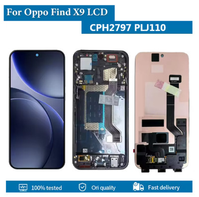 OLED For Oppo Find X9 CPH2797 PLJ110 LCD Display Touch Digitizer