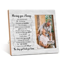 Memorial Photo Frame - Miss You Always Sympathy Condolence Gift Picture Frame...