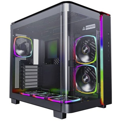 MONTECH KING95PROB KING 95 PRO Tempered Glass ARGB Midi Tower PC Case Black