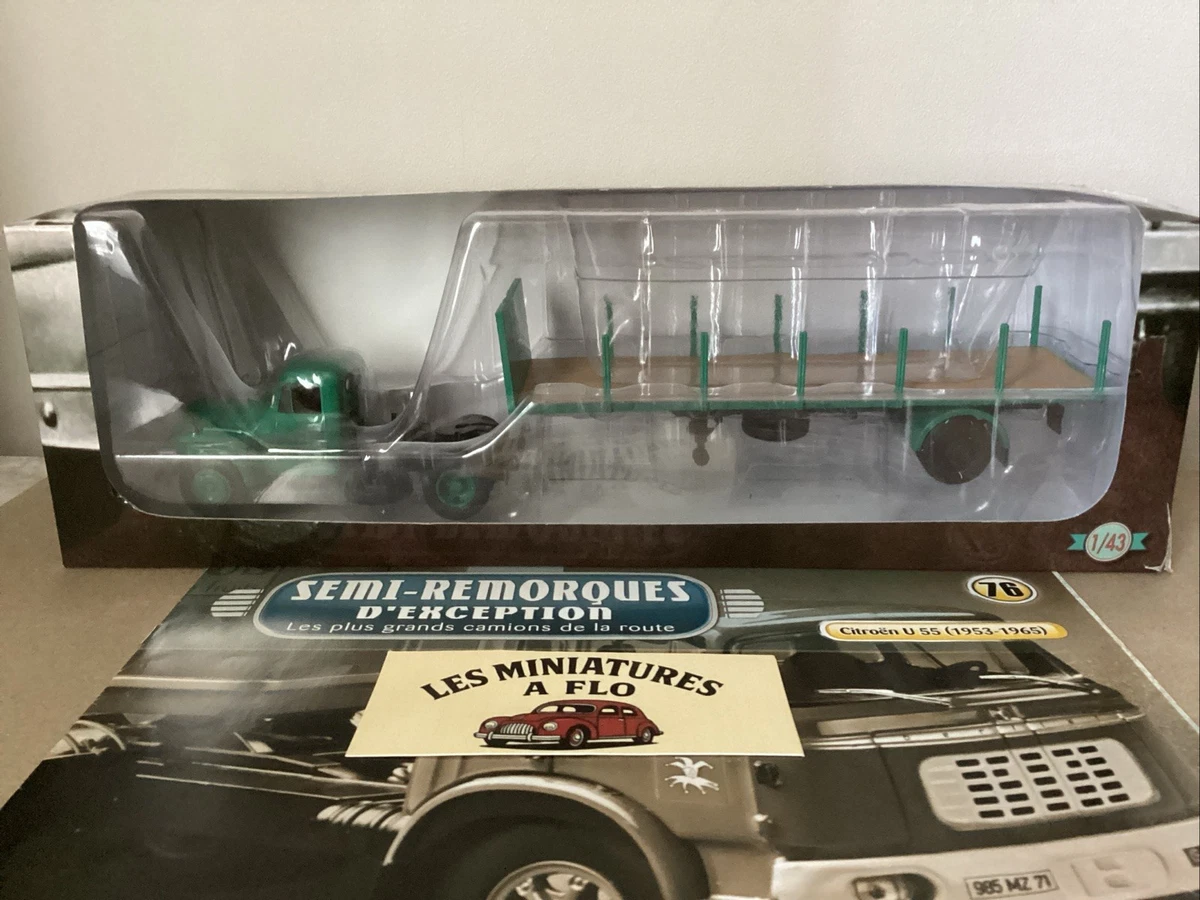 2. Semi-remorque altaya .willeme, Citroën. 1/43 - Jeux & Jouets