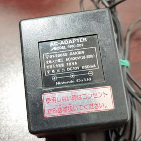 Operation Item Av Output Specifications Famicom Main Unit Nintendo Ac Adapter In