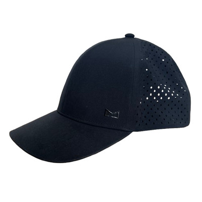 Melin A-Game Hydrolite Cap schwarz Mütze SnapBack Performance Gr. S/M/L Baseball sehr guter Zustand.