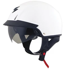 Scorpion EXO-C110 Half Helmet Gloss White Size Large