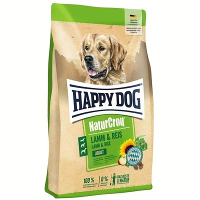 Happy Dog NaturCroq Lamm & Reis 15kg Hundefutter Trockenfutter