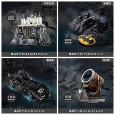 Batman Bat Signal Wayne Manor Batman: The Dark Knight 3D Model Unassembled Light