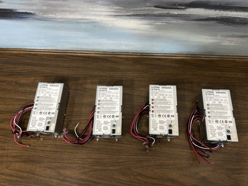 LUTRON HW-RPM-4R HomeWorks Remote Power Module - Softswitch Lot Of 4