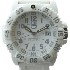 Y1204 Luminox LUMINOX 3050/3950 Watch Quartz Date with Calendar White Dial Logo 