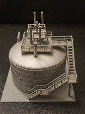 VOLLMER 5526 H0 BENZINBEHÄLTER fertig gebaut Sammler Vintage AMS MODELLBAHN 