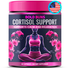 Bold Buns Cortisol Support for Women - Stress & Mood