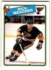 1988-89 O-Pee-Chee Rick Meagher #235 St. Louis Blues