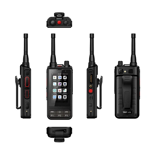 ANYSECU W6Plus V2 4G Radio sieciowe Android 10 Telefon komórkowy UHF DMR Radio cyfrowe - Zdjęcie 8 z 8