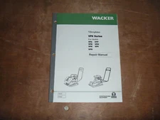 Wacker VPR 1750W Vibroplate Compactor Operator Maintenance Service Repair Manual