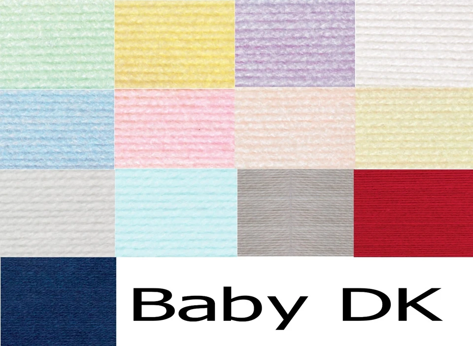 James Brett Baby Double Knitting 100g ball DK