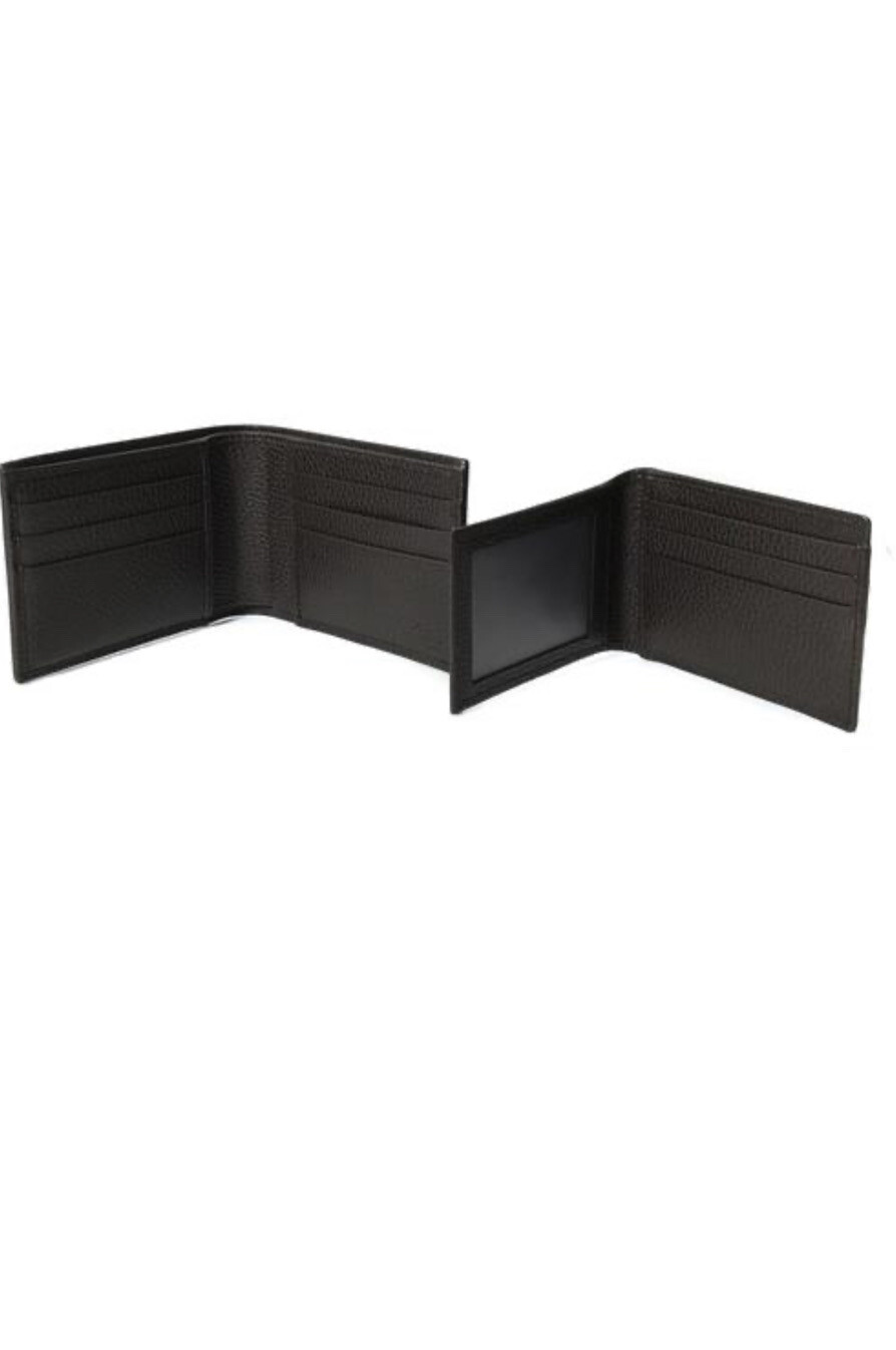 GUCCI Men’s GG Logo Canvas/Leather Trifold Wallet NIB eBay