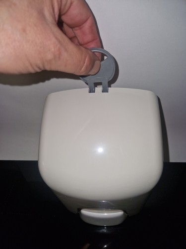 Manual soap dispenser wall mounted bulk fill push button 1000 ml - Picture 7 of 9