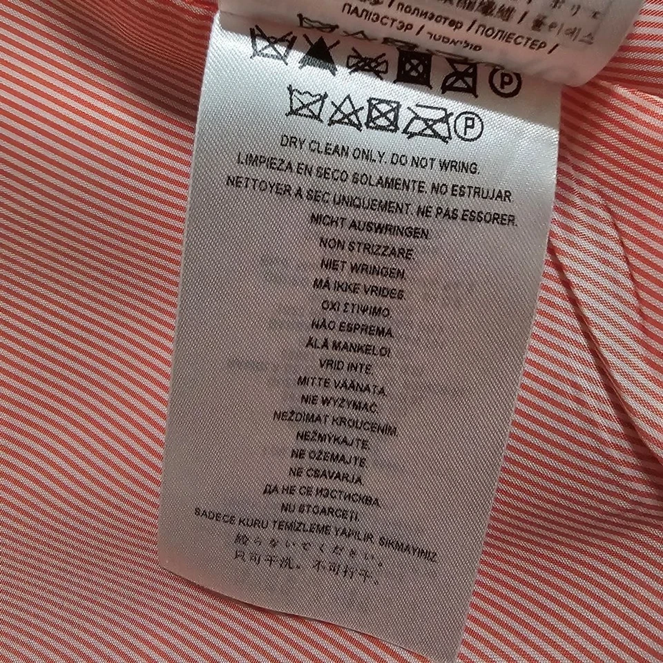 Abrigo Blazer Guess Los Angeles Hombre Algodón Rojo Talla Pequeña. Foto 4 de 4