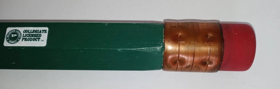 ВИНТАЖНЫЙ СУВЕНИРНЫЙ ГИГАНТСКИЙ 44-ДЮЙМОВЫЙ ГРАФИТОВЫЙ КАРАНДАШ 1980-Х ГОДОВ ШТАТА МИЧИГАН СПАРТАНЦЫ РЕДКИЙ - Изображение 4 из 4