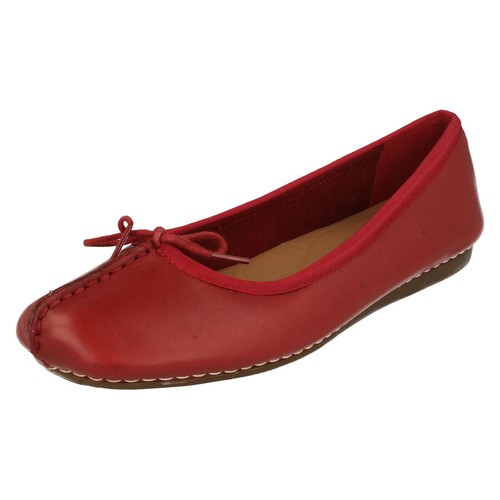 Ladies Clarks Artisan Flats - Freckle Ice - Picture 2 of 22