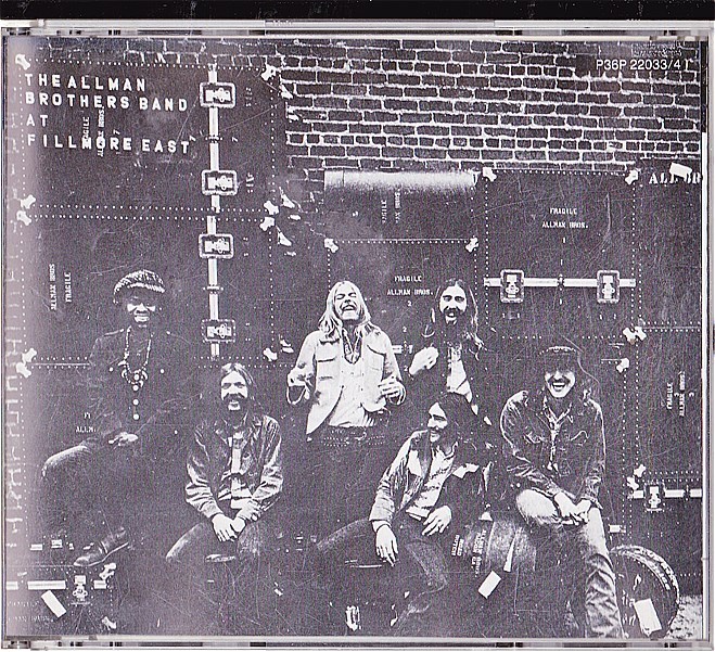 The Allman Brothers Band At Fillmore East Japan 2CDs 1989 P36P