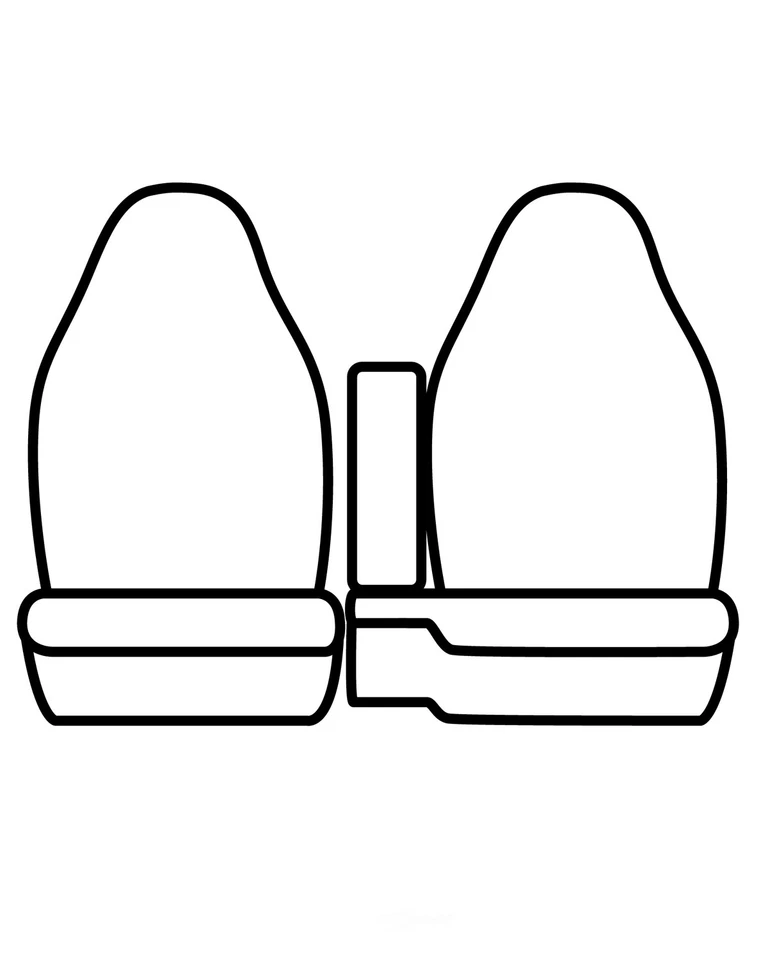 Cubierta de asiento para GMC Canyon 2004-2009 Seat Saver Foto 4 de 4