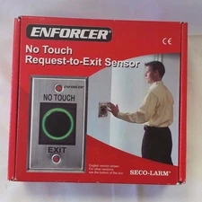 Seco-Larm Enforcer No Touch Request-to-Exit Sensor, English [SD-927PKC-NEQ]