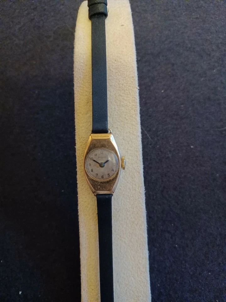 Часы Rolex Princess Rolco ар-деко отремонтированные винтажные красивый золотой корпус редкие  - Изображение 2 из 4