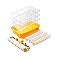 Voomey 18" Paint Roller kit，9 Piece 18 inch Paint Roller，18 Paint