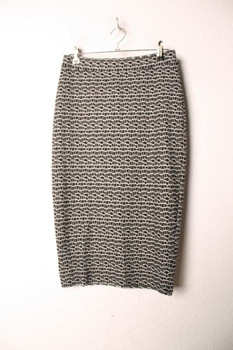 George Womens Textured Stretch Pencil Skirt - Black - Size 8 (81a)