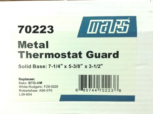 NEW Metal Thermostat Guard Key Lock Tamper Proof Security Box Damage Protection - Picture 5 of 5