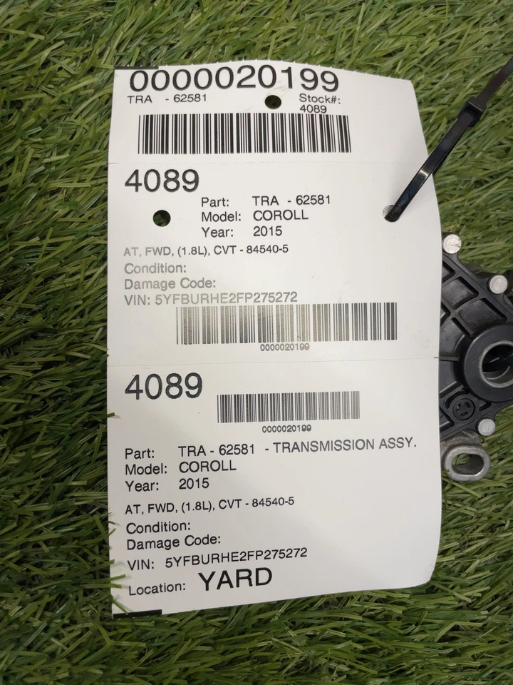 ✅ 2019 TOYOTA COROLLA NEUTRAL SAFETY SWITCH PN: 84540-52070 OEM - Image 3 of 3