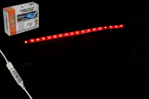 Kit 4 Strisce Nastro 4X, X-Static 12" Pollici Effetto LED Rosso,Blu,Verde - Foto 18 di 24