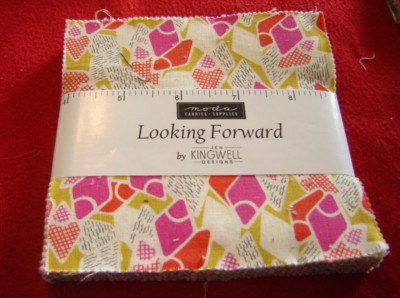 MODA 5'' CHARM PACK  cotton fabric jen kingwell LOOKING FORWARD