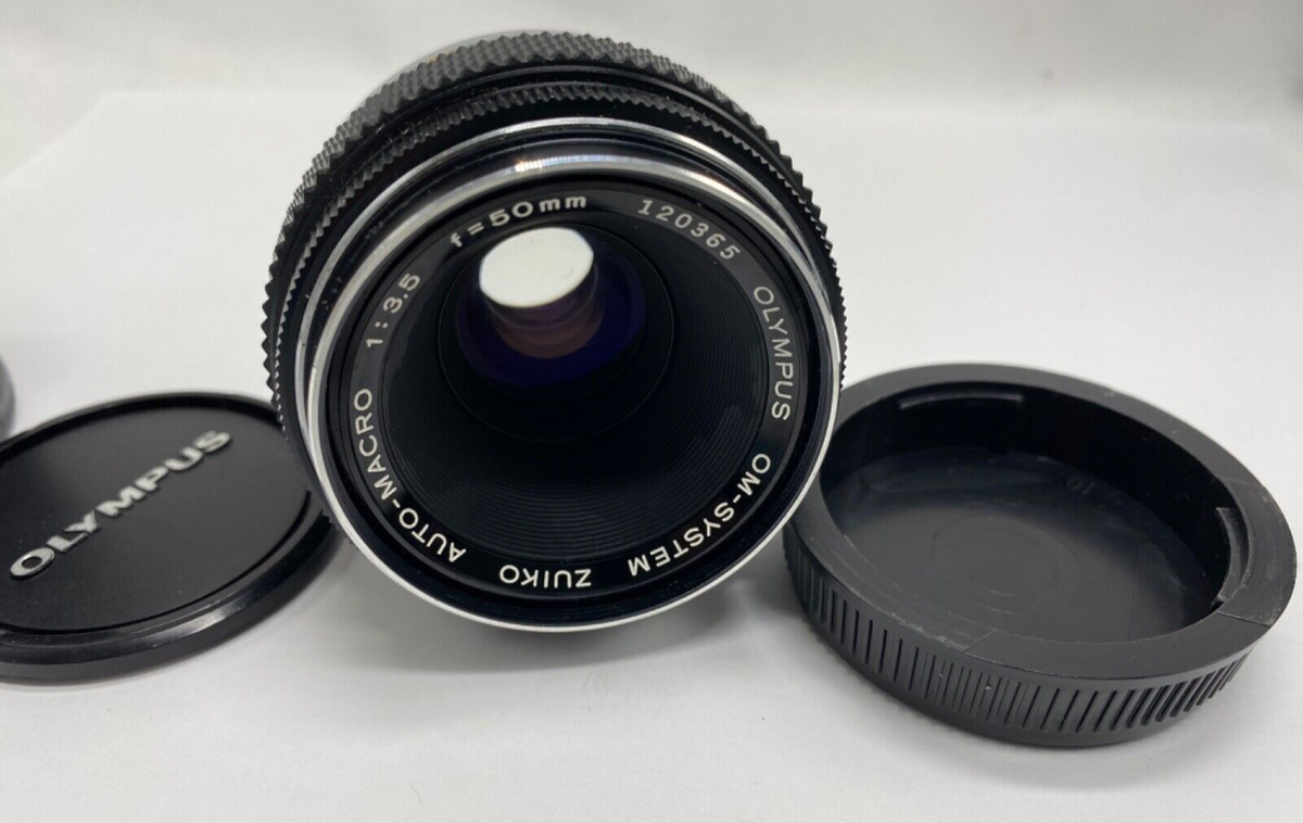 Olympus OM-System lems Zuiko Auto-Macro 1:3.5 f=50mm with