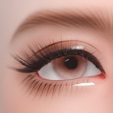 Dollmore 00AK DIY simple eyes 12mm Painting Flat Round Glass Eyes UD18