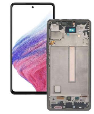 For Samsung Galaxy A53 5G SM-A536U LCD Touch Screen Digitizer Frame Replacement