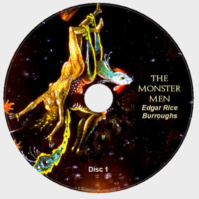 THE MONSTER MEN by Edgar Rice Burroughs 5 Audio CD Unabridged English sci fi 
