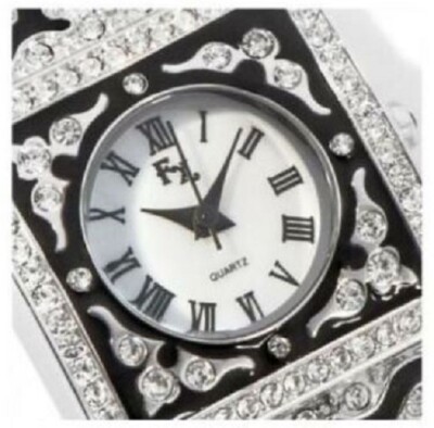 FX FRANZ Xavier A Franz Xavier Art Deco Style Black Enamel Watch - Artedeco  main image 4