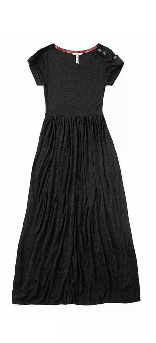 Matilda Jane Night Owl Maxi Dress Size XS X Small Womens Black New