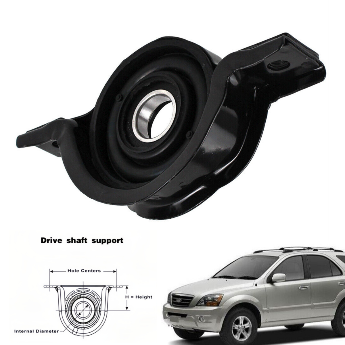 For 2007 2008 2009 Kia Sorento 2WD RWD 4Door Drive Shaft Center